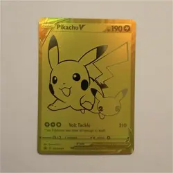 Pokemon TCG Pikachu V Promo Foil SWSH145 Sword & Shield Promo Card English - Image 1