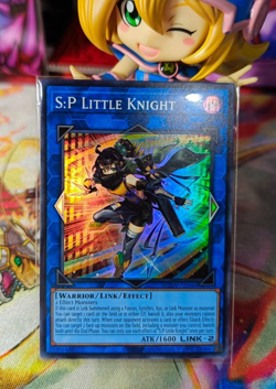Yugioh Asian English AGOV-AE046 S:P Little Knight - Super Rare - Image 1