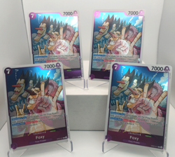 Foxy Playset - OP07-071 x4 - 500 Years in the Future - One Piece TCG - English - Image 1