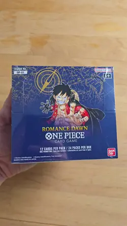 One Piece Romance Dawn Booster Box OP-01 Blue Bottom Sealed - Image 2