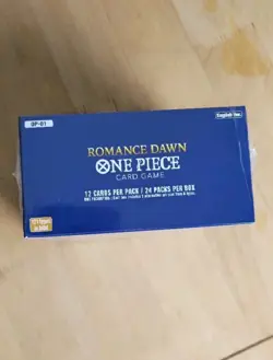 One Piece Romance Dawn Booster Box OP-01 Blue Bottom Sealed - Image 3