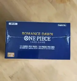 One Piece Romance Dawn Booster Box OP-01 Blue Bottom Sealed - Image 4