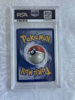 Pokemon Card 1999 Fossil 9/62 KABUTOPS Holo Unlimited Graded PSA 6 EX-MT - Image 2