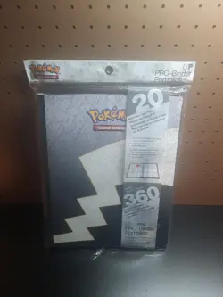 POKEMON UP ULTRA PRO BINDER PORTFOLIOS HOLDS UP TO 360 CARDS 18 POCKET PAGES NEW - Image 1