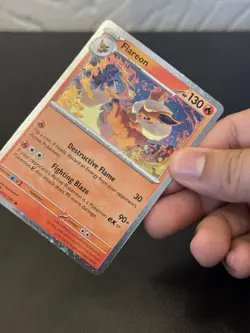 SWIRL 🌀💫 NM Flareon 013/131 Cosmos Holo Prismatic Pokemon Card A1 - Image 1