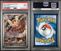 Noctowl 141 Sv: Scarlet & Violet Promo Cards Holo PSA 9 Mint - Image 1