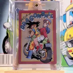 Dragon Ball Super ItaJaga Vol.3 Card - 3-29 - Son Goku & Chichi - Japanese - Image 1