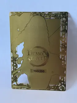 Goddess Story Gold METAL Card - Serial Number #193/200 Mitsuri Slay - Image 2