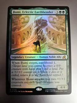 Magic the Gathering #248 Bumi, Eclectic Earthbender Foil - Image 1