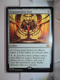 Transmutation Font - M28 - MTG-Outlaws of Thunder Junction: The Big Score (BIG) - Image 1