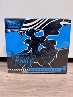 Pokemon Scarlet & Violet Black Bolt Elite Trainer Box New Sealed - Image 1