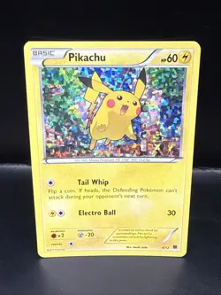 Pokemon TCG Pikachu Mcdonalds Promos 6/12 Confetti Holo Promo 2015 B - Image 2