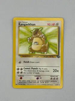 Pokemon TCG Jungle Kangaskhan Non-Holo Rare Regular 21/64 NM/LP - Image 1