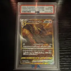 Pokemon Origin Forme Dialga VSTAR S12a Vstar Universe Ultra Rare Holo PSA 10 - Image 1