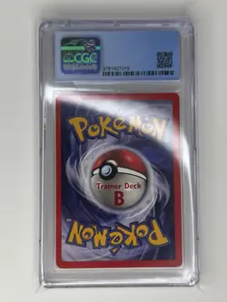 Pokemon 1999 Pokemon Game Trainer Deck B WATER ENERGY CGC 7.5 - Image 2