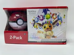 Pokemon Prismatic Evolutions ETB + Pokeball Bundle Sam’s Club Exclusive(Sealed) - Image 1