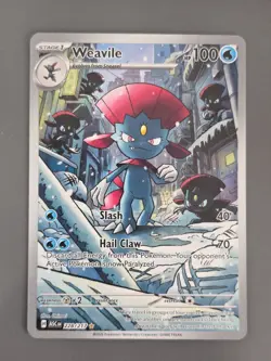 Weavile 228/217 - Ascended Heroes - Pack Fresh NM Illustration Rare Pokemon TCG - Image 1