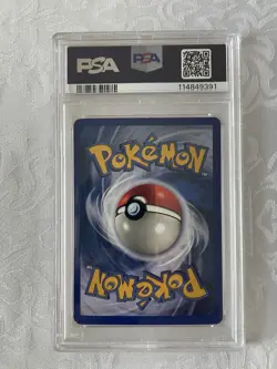 1999 Pokemon Game-Chansey-Holo #003/102 EX-MT PSA 6 - Image 2