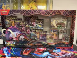 Pokemon TCG Paldean Fates Great Tusk & Iron Treads Premium Collection - Image 1