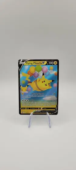 Pokemon TCG: Celebrations Flying Pikachu V 006/025 Full Art NM - Image 1