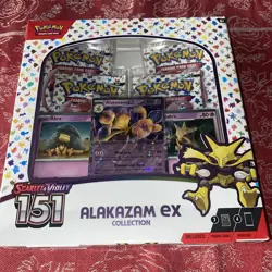 2 Pokemon Scarlet & Violet 151 Alakazam EX Collection Box’s - Image 1