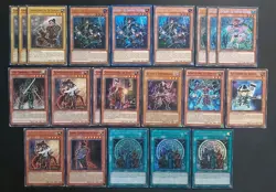 Lotto yugioh deck Sei Samurai Kizaru Hatsume Uniti Nisashi Consigliere di Shien - Image 2