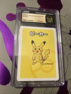 Pokemon TCG Pikachu Playing Cards Old Maid 2019 Japanese Cgc PRISTINE 10 - Image 1