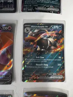 POKEMON CHARIZARD FOIL EX V HP HOLO 9 Card Lot - Image 4