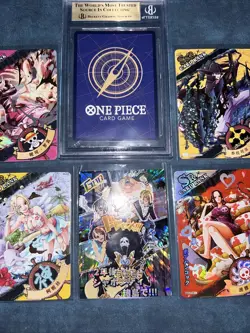 ONE PIECE TCG Card Game Pillars BGS 9.5 Gem Mint & Anime Art Foil Trading cards - Image 4