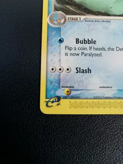 Pokemon Card Marshtomp 40/109 EX Ruby & Sapphire Uncommon - Image 4