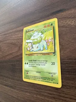 Bulbasaur - 67/130 - Pokemon Base Set 2 Card WOTC MP - Image 4