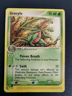 Pokemon Card Grovyle 31/109 EX Ruby & Sapphire Uncommon - Image 1