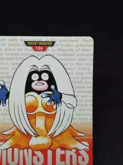 Jynx Pokemon Card No.124 BANDAI Carddass 1996 RED Nintendo Japan Japanese - Image 3