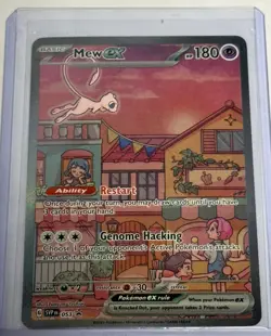 Mew ex 053 Holo Scarlet & Violet 151 Promo Pokemon Card - Image 1