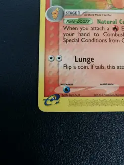 Pokemon Card Combusken 28/109 EX Ruby & Sapphire Uncommon - Image 4