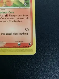 Pokemon Card Combusken 28/109 EX Ruby & Sapphire Uncommon - Image 5