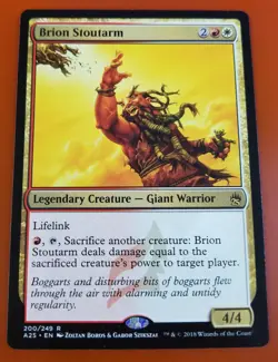 1x Brion Stoutarm | Masters 25 | MTG Magic Cards - Image 1