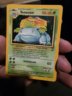 Pokemon TCG Venusaur Base Set 2 Holo Card 18/130 - Image 1