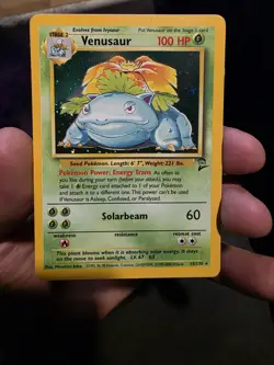 Pokemon TCG Venusaur Base Set 2 Holo Card 18/130 - Image 2