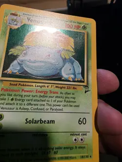 Pokemon TCG Venusaur Base Set 2 Holo Card 18/130 - Image 3