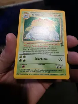 Pokemon TCG Venusaur Base Set 2 Holo Card 18/130 - Image 4
