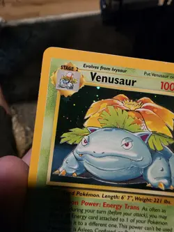 Pokemon TCG Venusaur Base Set 2 Holo Card 18/130 - Image 5