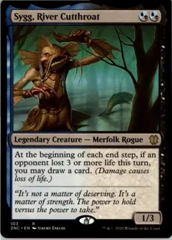 Sygg, River Cutthroat R Commander: Zendikar Rising 103 NM MTG x1 - Image 1