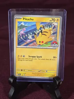 Pikachu SVP 190 World Championships 2024 Promo Pokemon TCG - Image 1