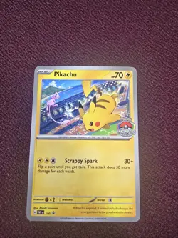 Pikachu SVP 190 World Championships 2024 Promo Pokemon TCG - Image 2