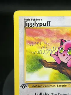 Pokemon TCG Jigglypuff 54/64 1st Edition Jungle LP - Image 2