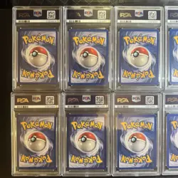 Pokemon PSA Graded Slabs - Lot - 10 Vintage Base, Jungle, Gym Challenge, Rocket - Image 5