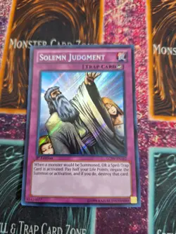 Yu-Gi-Oh! TCG Solemn Judgment LCJW-EN182 Secret Rare 1st Edition Near Mint a1/ - Image 1