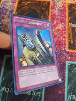 Yu-Gi-Oh! TCG Solemn Judgment LCJW-EN182 Secret Rare 1st Edition Near Mint a1/ - Image 2