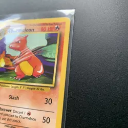 Charmeleon 24/102 Pokemon Cards WOTC TCG: Base Set 1999 Fire Excellent LP UK R - Image 3